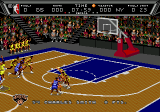 Скриншот игры NBA Action '94